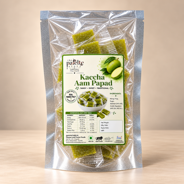 Kaccha Aam Papad Premium Packaging Kaccha Aam Papad - 200gm